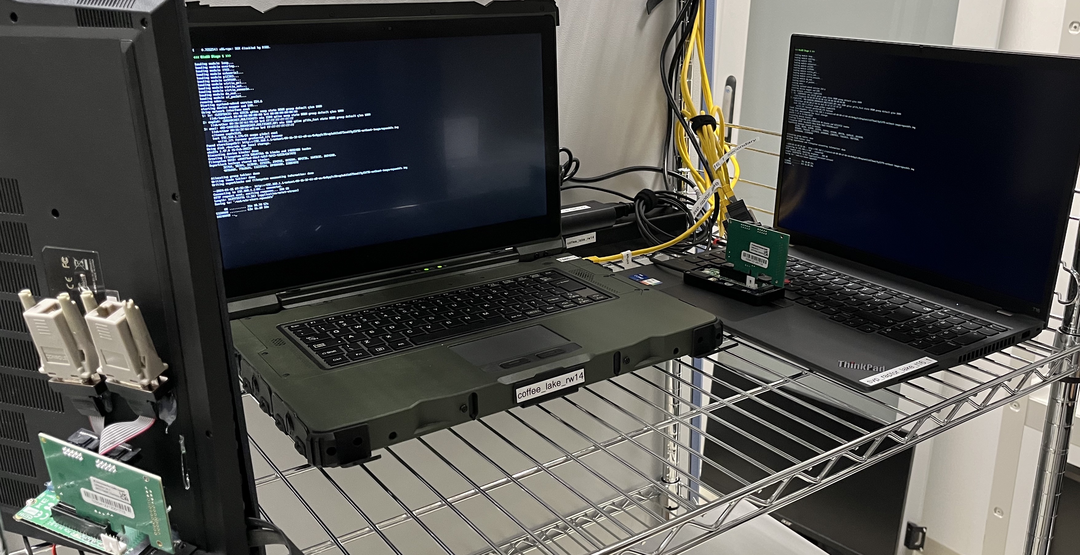 Fully Automated On-Hardware Testing