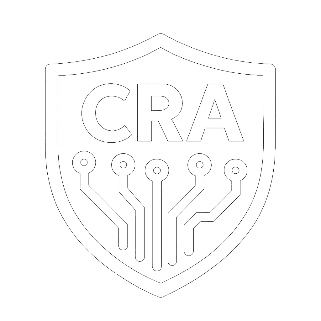 CRA badge icon representing Cyber Resilience Act compliance