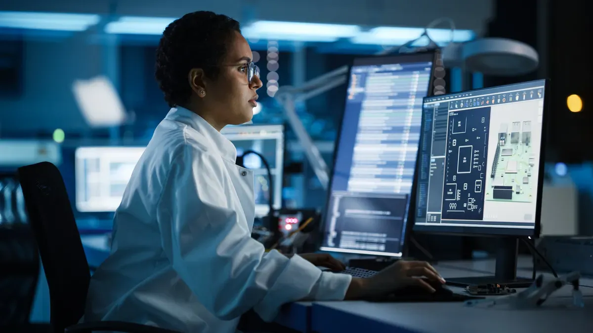 Engineer and screens