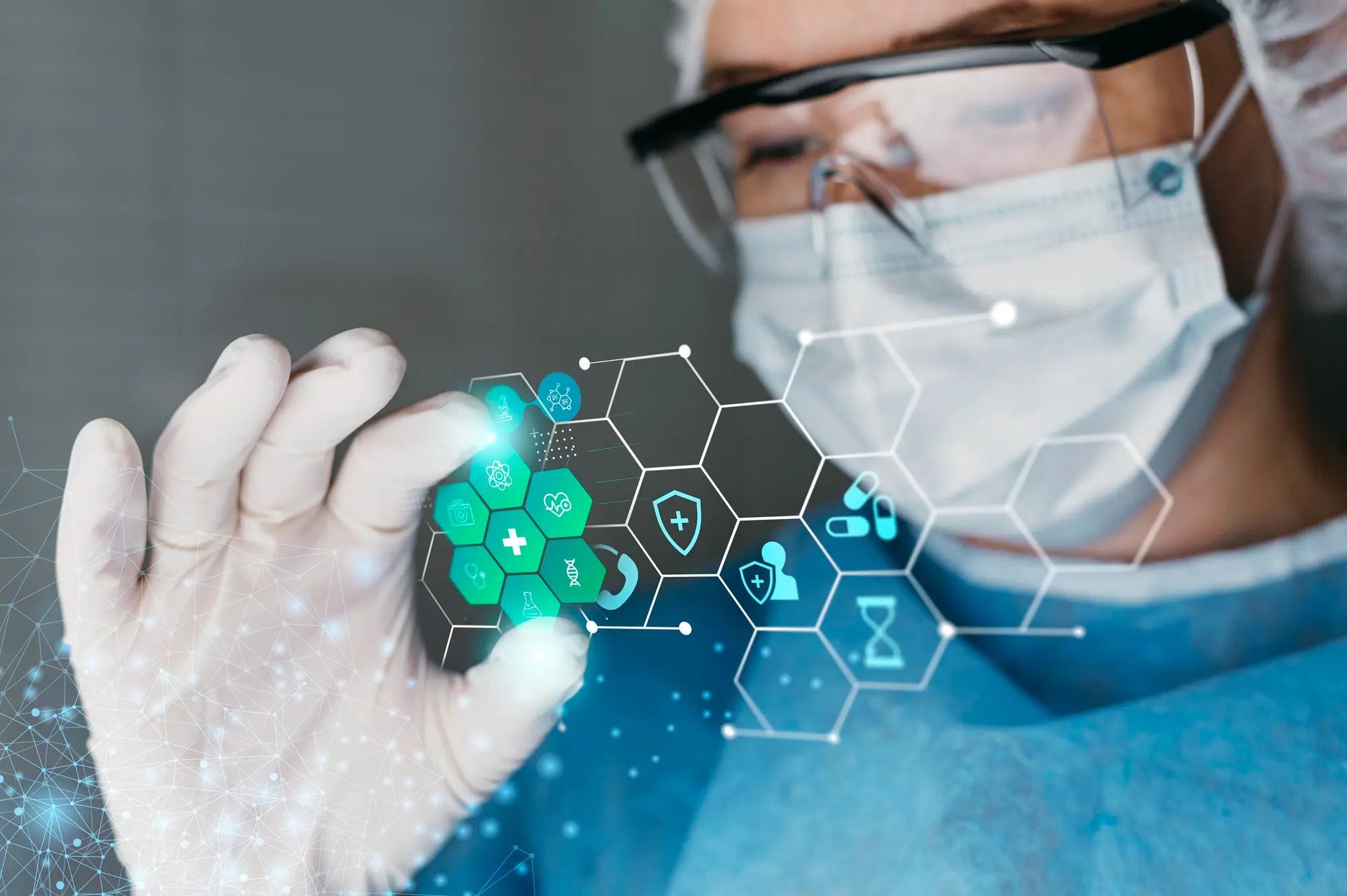 Person using digital health interface to illustrate outdated system risks